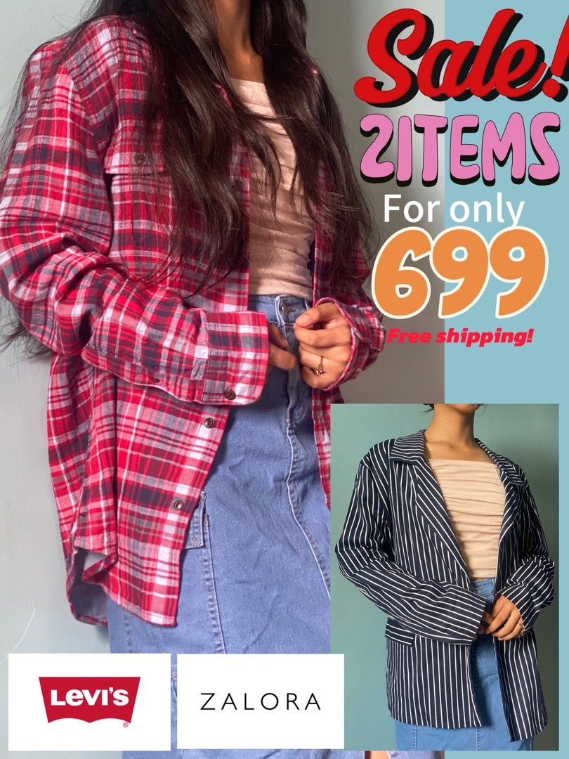 Levi’s with Zalora Coat (Bundle Package) (Category: Coats, Jackets and Outerwear) located in Santa Teresita. Submitted by goodwarrior (Listing ID 1359744096, Image 1). Description: Both items is almost brand new. No damages and stains..