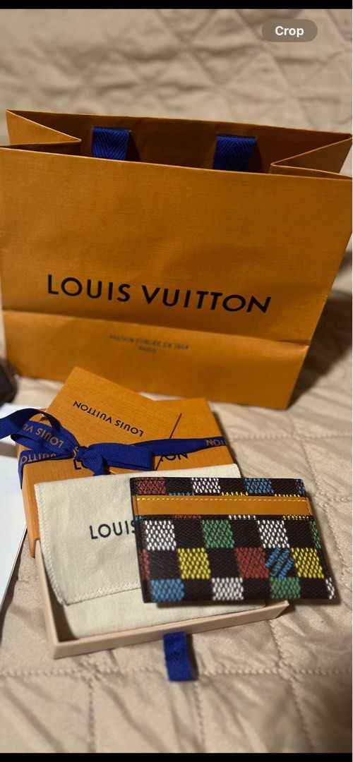 LV Vers Multicolor Damier Ebene Cardholder (Category: Luxury Bags & Wallets) located in Manila. Submitted by mytokador15 (Listing ID 1359796173, Image 1). Description: Brand new with box, dust bag, paper bag, care and QR cards and Entrupy certificate..