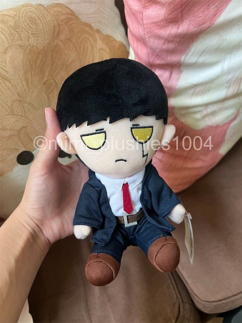 Mashle sitting mascot plush (Category: Plushies & Soft Toys) located in Pateros City. Submitted by mimi_plushies1004 (Listing ID 1359812795, Image 1). Description: From Japan! Clean with clear etiketa and papertag. 💗 pwedeng pwede pang gift. 🥰 Loc: Pateros Mop: gcash Mod: grab/lalamove/j&t (starts at 65php) .