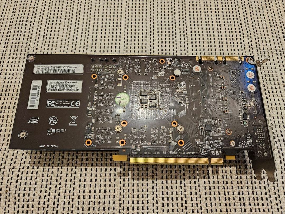 Palit JetStream GeForce GTX 970 (Category: Computer Parts) located in Pasig City. Submitted by paoalabastro (Listing ID 1359830990, Image 3). Description: 100% working, no damages For sale only MOP: Online transfer, cash.