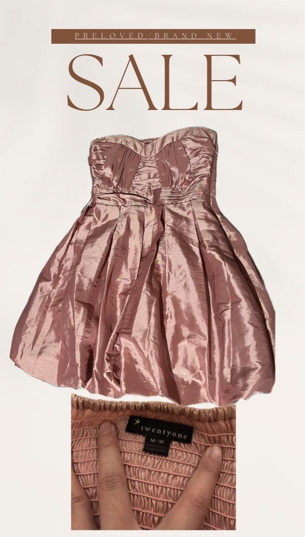 Pink F21 Mini dress (Category: Dresses) located in Quezon City. Submitted by maydaze29 (Listing ID 1359664891, Image 1). Description: Forever 21 Pink Mini dress Medium.