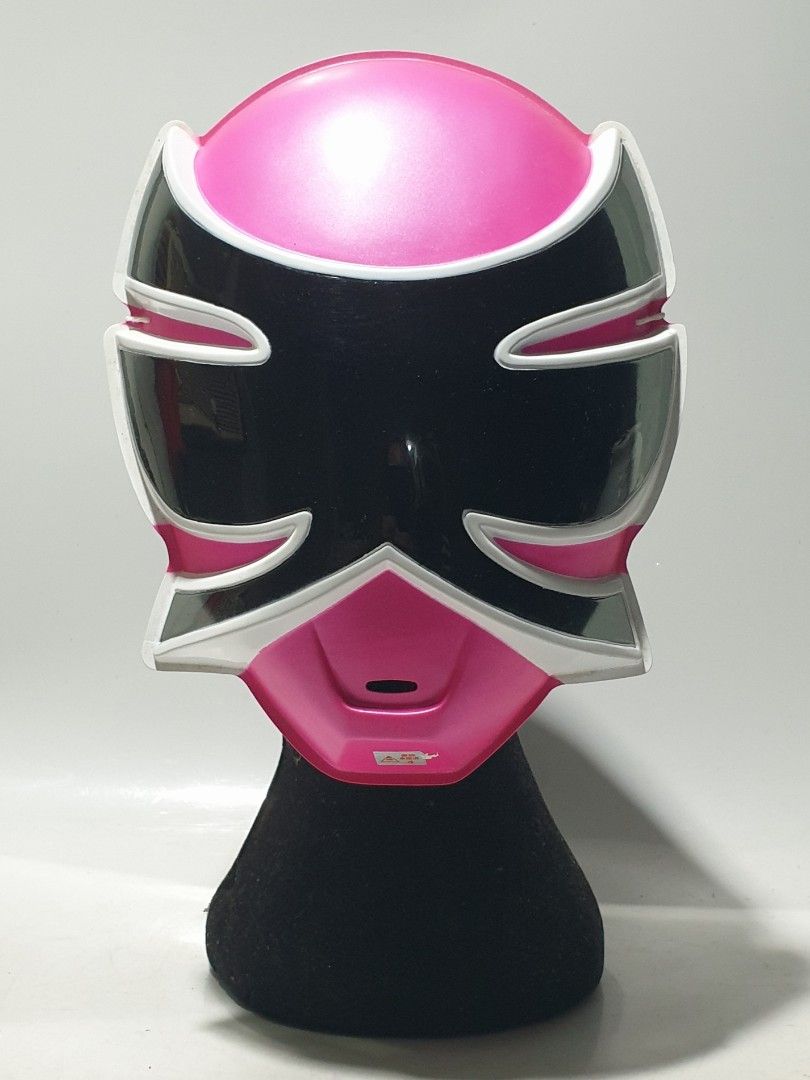 Pink Samurai Ranger Mask (Category: Figurines & Statues) located in Las Pinas. Submitted by oldsthetics (Listing ID 1359838582, Image 1). Description: Pink Samurai Ranger Mask Toie Merchandise This character party masks are sold at festivals and fairs. Great to play dress-up or play heroes and heroines! You can also decorate your room with this characters to add some fun to your home. New old stock Plastic material 3pcs available Detailed realtim