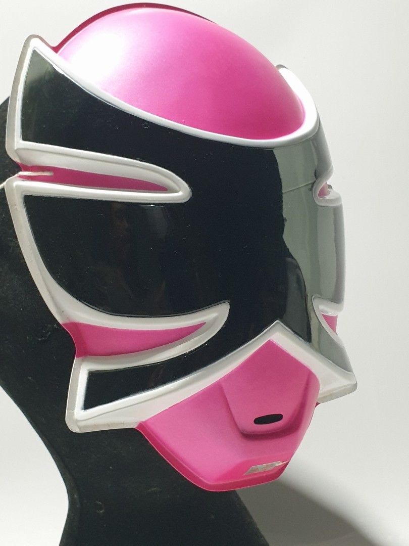 Pink Samurai Ranger Mask (Category: Figurines & Statues) located in Las Pinas. Submitted by oldsthetics (Listing ID 1359838582, Image 3). Description: Pink Samurai Ranger Mask Toie Merchandise This character party masks are sold at festivals and fairs. Great to play dress-up or play heroes and heroines! You can also decorate your room with this characters to add some fun to your home. New old stock Plastic material 3pcs available Detailed realtim