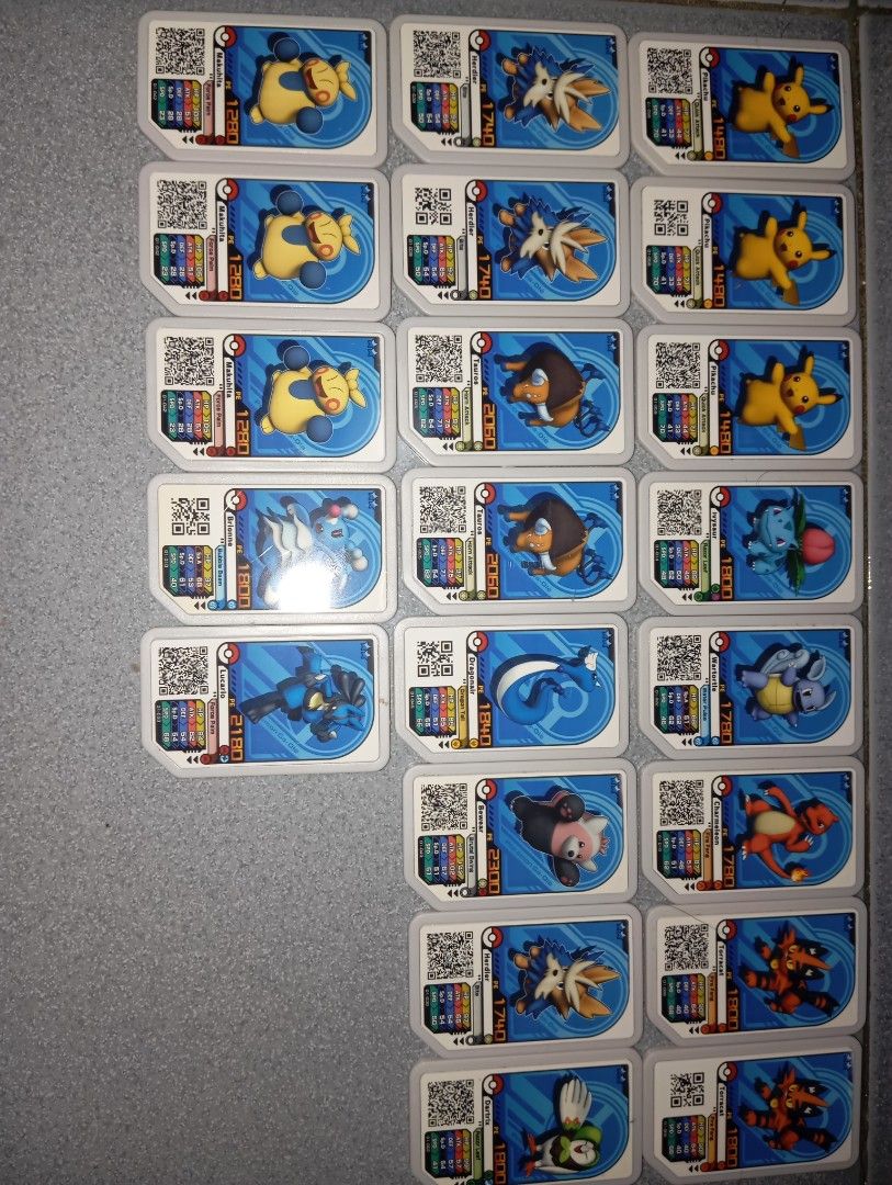 Pokemon Ga-Ole Gaole Chips 75 Pcs (Category: Raw Singles) located in Cabanatuan. Submitted by collectionsoflen (Listing ID 1359695269, Image 3). Description: Pokemon Ga-Ole chips! First picture - 10 Pesos each Second and Third picture - 5 Pesos each If buying all we can negotiate just send a dm RFS: DECLUTTERING AND NEED FUNDS BADLY MOD:J&T or LBC MOP: STRICTLY GCASH ONLY.