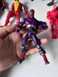 Retro 1997 Marvel Legends Spiderman  5” Loose Hazard Gear