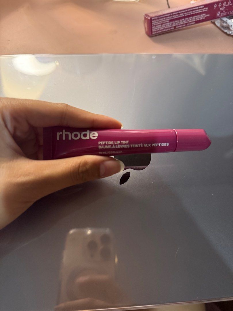 rhode lip peptide (Category: Makeup) located in Quezon City. Submitted by declutterwsof (Listing ID 1359784581, Image 2). Description: brand new! with box never swatched or opened RFS: this is just my extra .