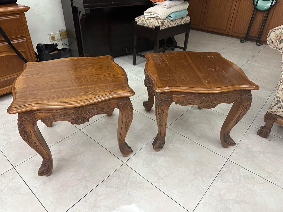 Side table (Category: Tables & Sets) located in Singapore. Submitted by mochacinco (Listing ID 1359806326, Image 1). Description: Side tables Self collect .