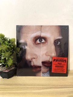 SILVER VINYL/SEALED: LADY GAGA- MAYHEM WEBSTORE EXCLUSIVE SILVER VINYL WITH BONUS TRACK