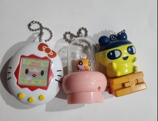 Official Bandai/Sanrio Tamagotchi Merch Keychains Trinkets Charms Aniks