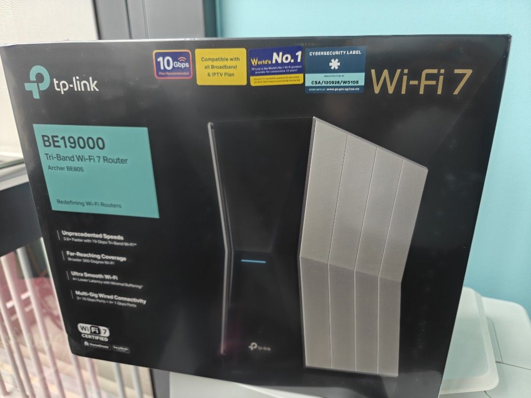 TP-Link Archer BE805 三频 WiFi 7 路由器628630848249611123