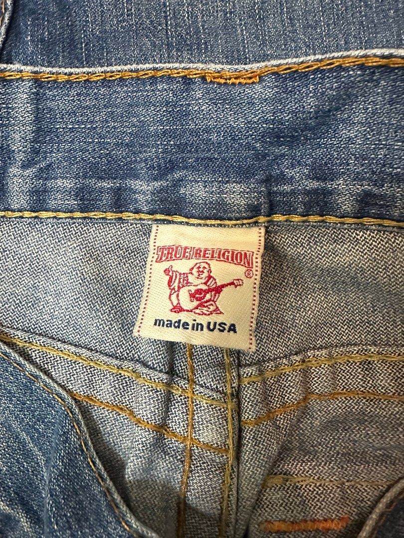 True Religion Flared Pants (Category: Jeans) located in Naga. Submitted by hadshi_thethrift (Listing ID 1359811285, Image 3). Description: True Religion Pants Dimes Waist:31 Length:40 Leg Op:10.