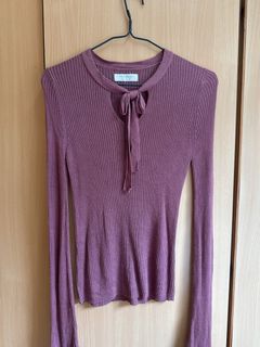 6ixty8ight 粉色蝴蝶結上衣 top64220304651777110