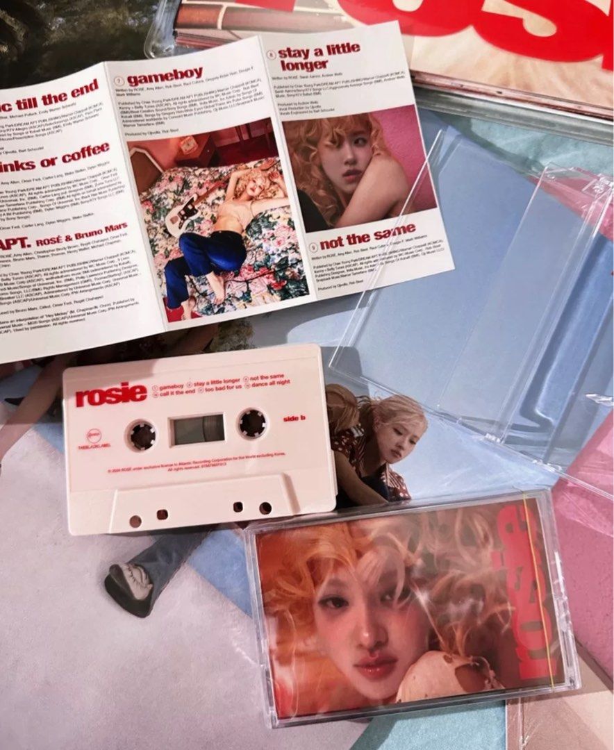 BLACKPINK - 2500個限定 rosie カセットテープ BLACKPINK - 2500個限定 rosie カセットテープの通販 by goda's