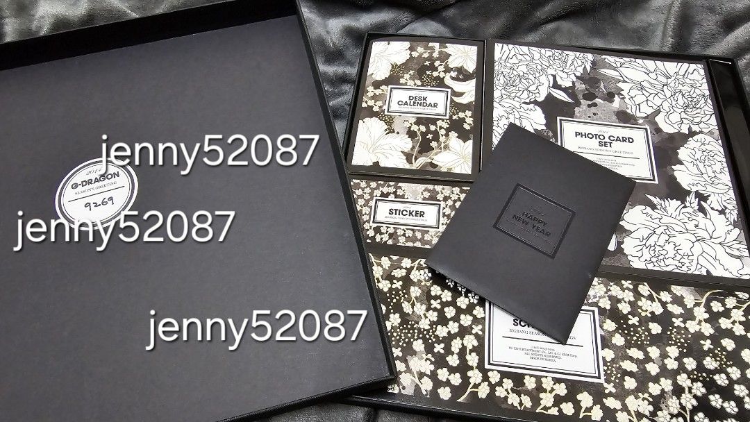 BIGBANG 2014 SEASON'S GREETINGS 權志龍親簽數字GD G-DRAGON