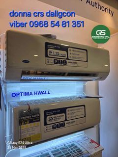 Carrier split type aircon AURA INVERTER