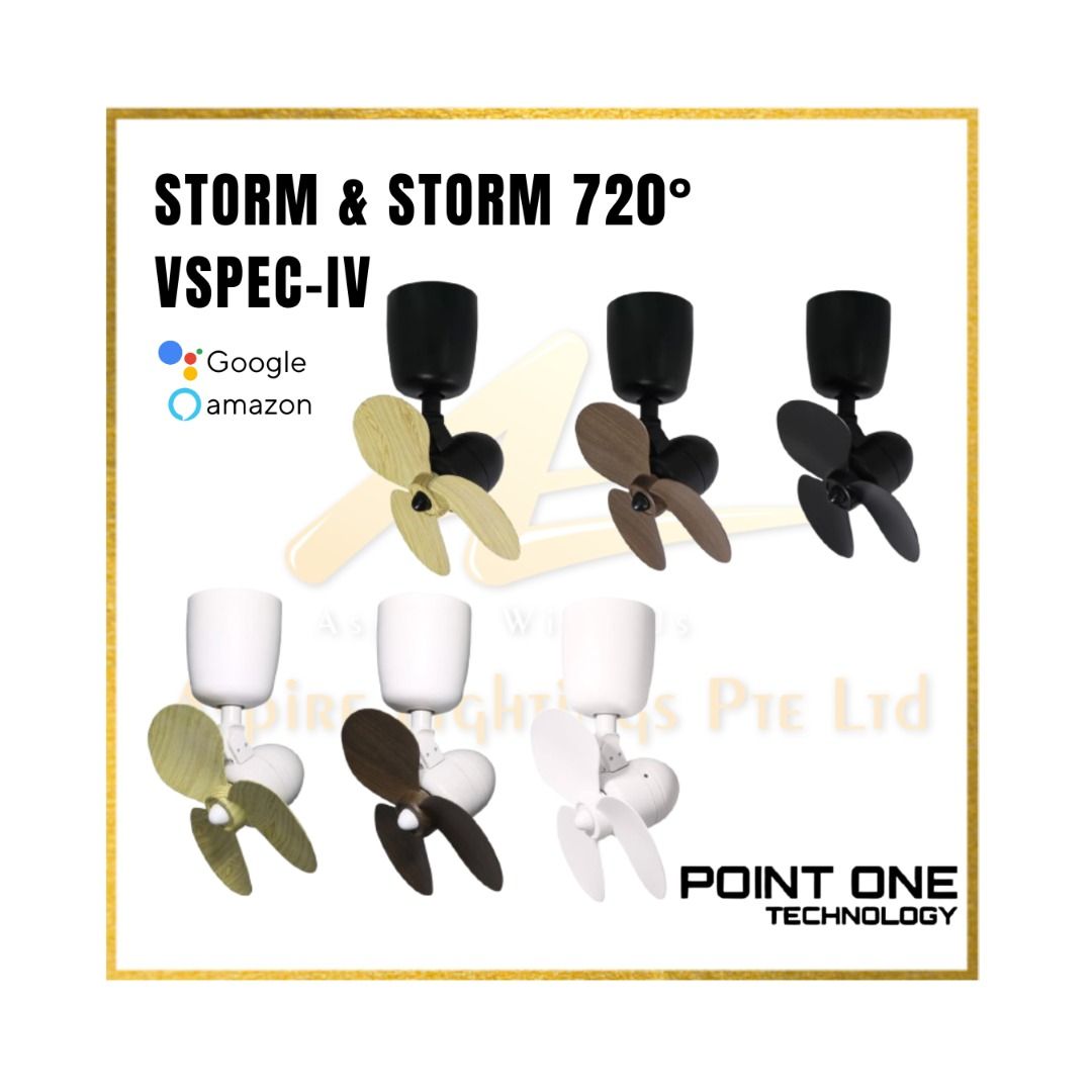 Ceiling Fan Point One Corner Fan Storm 16