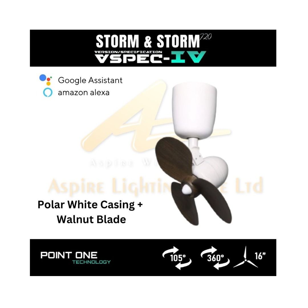 Ceiling Fan Point One Corner Fan Storm 16