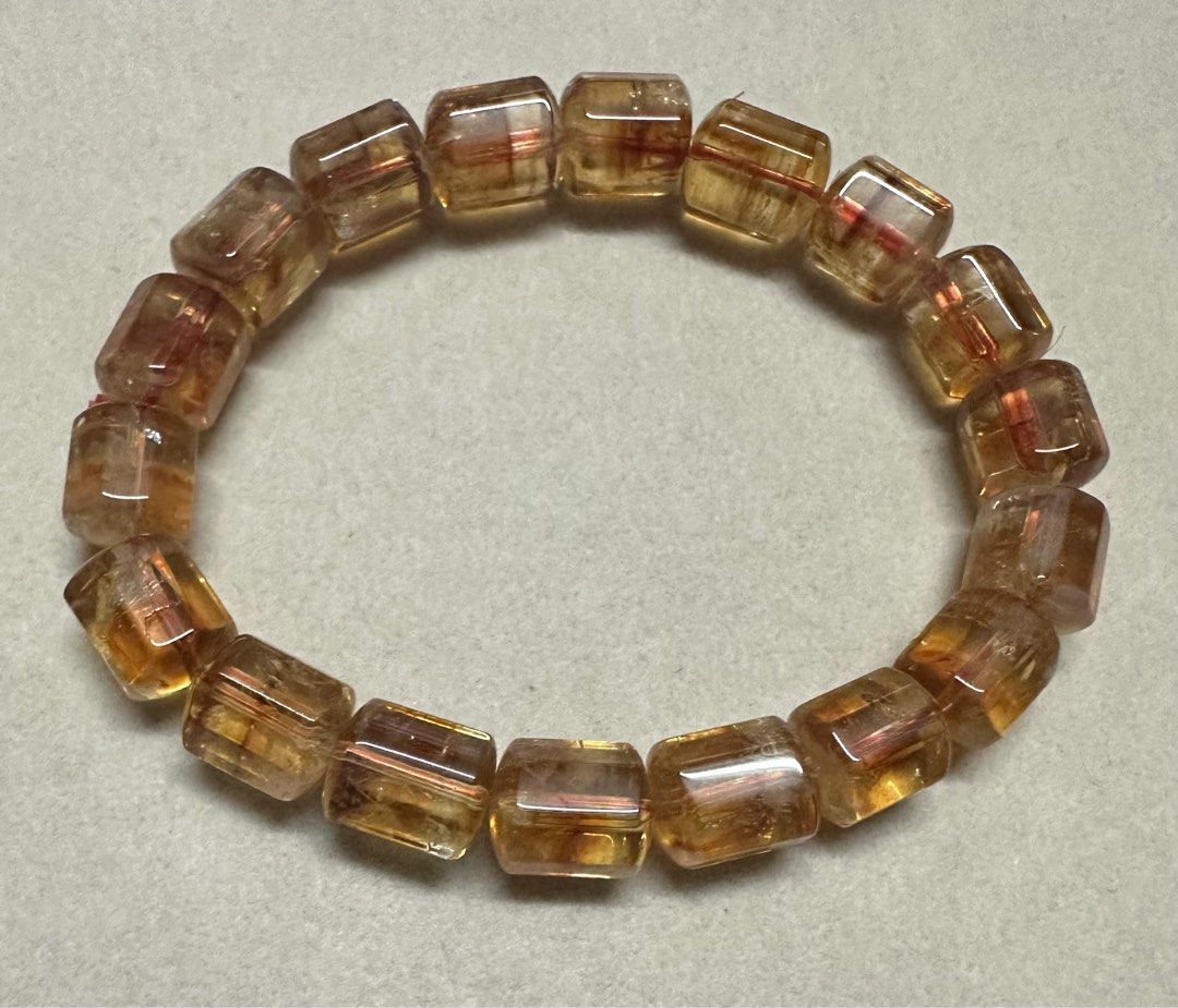 Citrine Bracelet (Category: Bracelets) located in Mandaluyong City. Submitted by vanic (Listing ID 1359944585, Image 2). Description: Wrist size: 16cm.