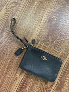 Coch double zip wallet