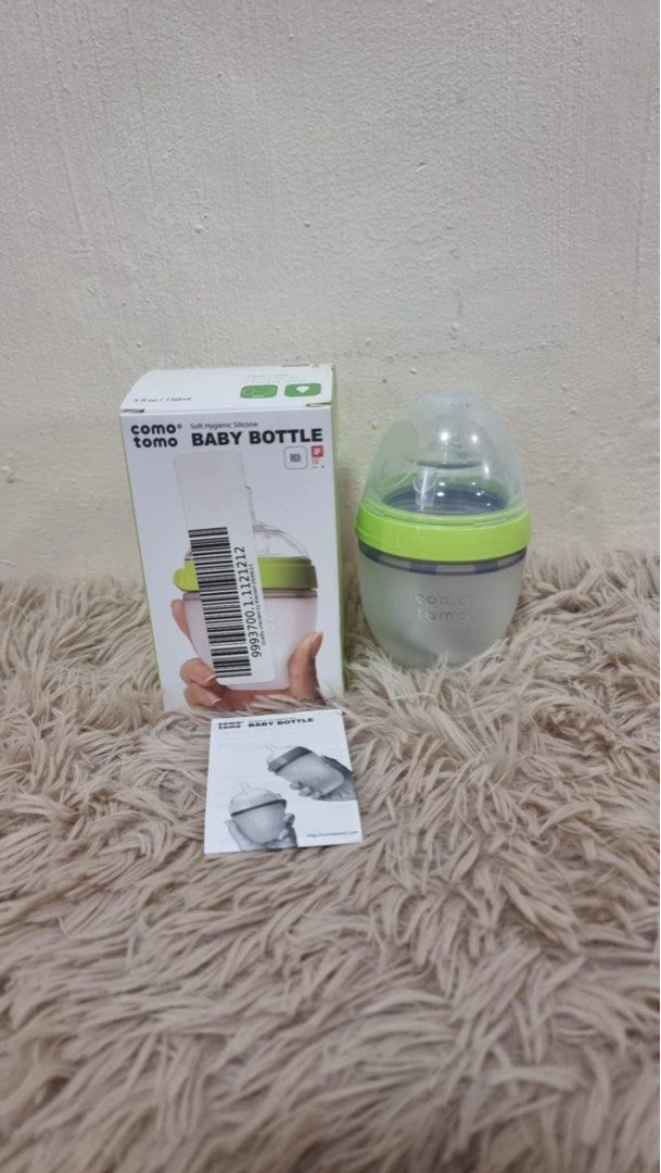 Comotomo Baby Bottle (Category: Breastfeeding & Bottle Feeding) located in Angeles City. Submitted by momandbabyneedsph (Listing ID 1359885477, Image 1). Description: US bought Brand new.