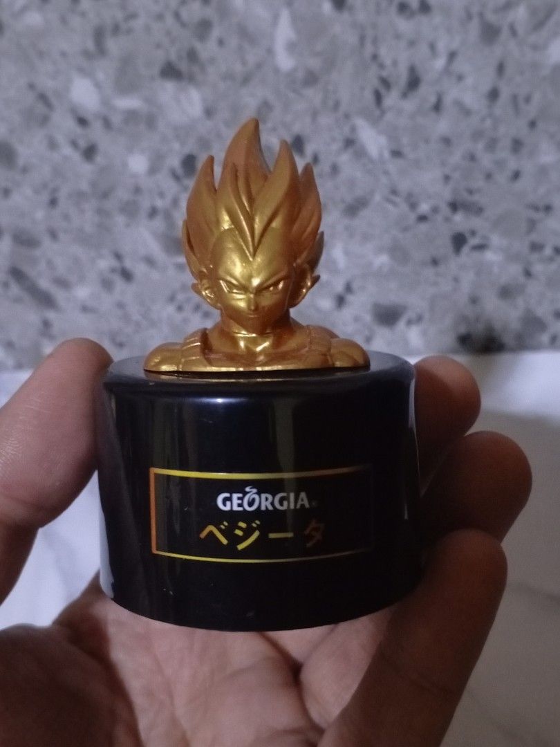 dbz headbust gold x georgia collab edition set (Category: Figurines & Statues) located in San Jose del Monte. Submitted by toys.merch.electronic (Listing ID 1360000941, Image 3). Description: break set 150 each mop gcash mod flash/jnt loc sjdm bulacan.