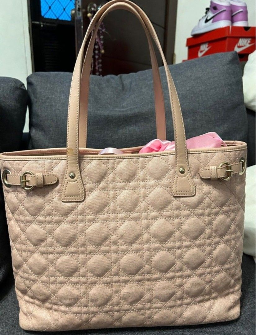 Dior Panarea tote (Category: Luxury Bags & Wallets) located in Santa Rosa. Submitted by lbx89 (Listing ID 1359851564, Image 2). Description: Dior Panarea tote guaranteed authentic see pics for details some stray dirt if super selan may not be for you.