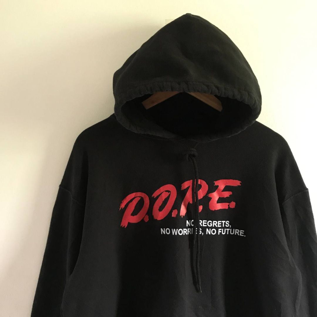 D.O.P.E OG Statement Hoodie Jacket (Category: Coats, Jackets and Outerwear) located in Cavite. Submitted by 306aojay (Listing ID 1359882495, Image 2). Description: PLEASE READ FIRST!! SIZE ON TAG: M-L DIMES: 23X27 COLOR RATE: 9/10 ISSUES: None VERY GOOD CONDITION ➡️SWIPE FOR MORE PICTURES PAYMENT AND SHIPPING: ✅GCASH READY ONLY ✅JNT EXPRESS & LALAMOVE ❌NO COD ❌NO REFUND DEAR VALUED CUSTOMER: ✅ Please pay close attention to measurement provided. ✅
