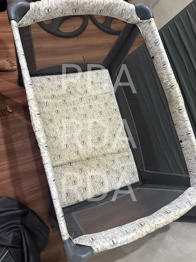 Giant Carrier Corrine Pack and Carry Crib (Category: Cots & Cribs) located in Manila. Submitted by xxxireena (Listing ID 1359959233, Image 3). Description: For sale GIANT CARRIER CORRINE PACK AND CARRY Inclusions: 1. Removable Bassinet 2. Diaper Changing Table 3. Mosquito Net 4. Organizer 5. Crib (with wheels and brake) 6. Mattress 7. Music device 8. Box and instruction manual *Complete with box and instruction manual *visible stains that can eas