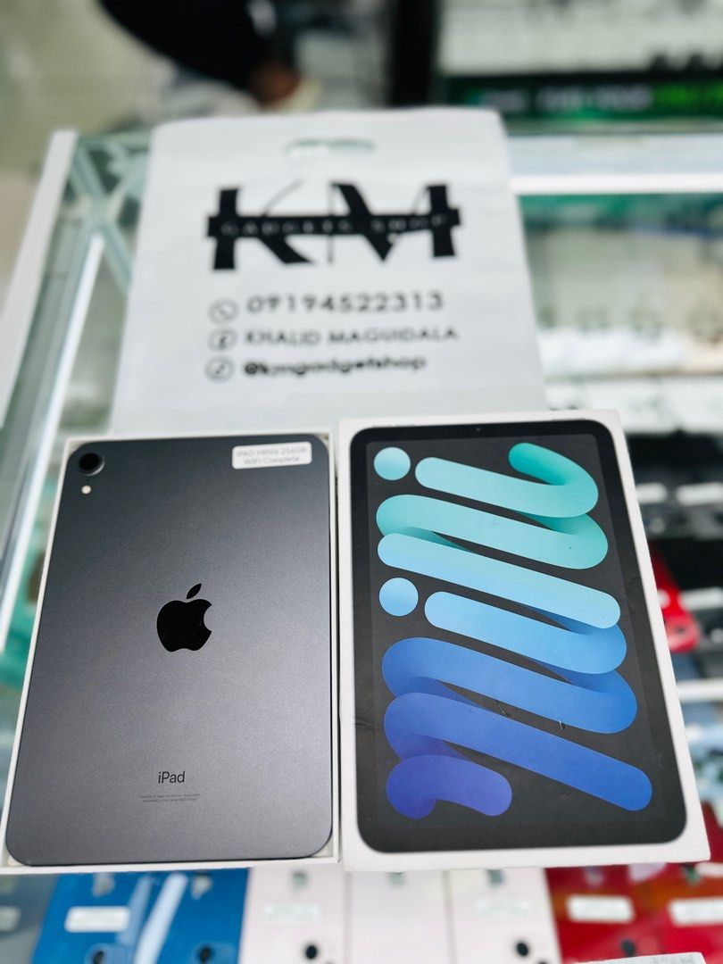 IPAD MINI 6 256GB WIFI COMPLETE (Category: iPad) located in San Juan City. Submitted by Khalidmgdla08 (Listing ID 1359991701, Image 2). Description: FOR SALE | TRADE/SWAP Price: 24,500 On hand: IPAD MINI 6✔️ 256GB ✔️ WIFI ✔️ COMPLETE✔️ 100% Original ✔️ 99% Makinis ✔️ 99% Smooth ✔️ NOT REFURB ✔️ NO HIDDEN ISSUES ✔️ NEVER BEEN REPAIRED ✔️ TEST TO SAWA✔️ FREE 3-UTOOLS ✔️ ANY MODEL OF IPHONE AND SAMSUNG ARE AVAILABLE! ✨ We accept: 🔹Cash 🔹Gcash 🔹Ba