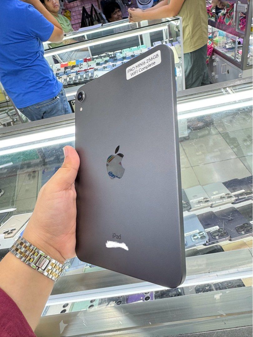 Ipad Mini 6 256gb Wifi No issue 95% Makinis Complete (Category: iPad) located in San Juan City. Submitted by javedsgadgetshop (Listing ID 1359964277, Image 2). Description: INSTALLMENT OPTIONS : SPAY LATER / GGIVES / CREDIT CARD! WE BUY AND SELL SO PWEDE MAGBINTA OR SWAP ! Quick Specs : Ipad Mini 6 •256gb •NTC Variant •Good batt health •Wifi Only •95% Smoothness •No hidden issue | No Repaired •100% Authentic | Not Refurbished •w/ OEM Charger & st