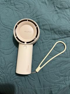 JISULIFE Handheld Fan Life5 Plus Mini Portable Turbo Hand Fan USB Rechargeable Personal Battery Operated Small Pocket Fan For Travel/Outdoor (Brown)