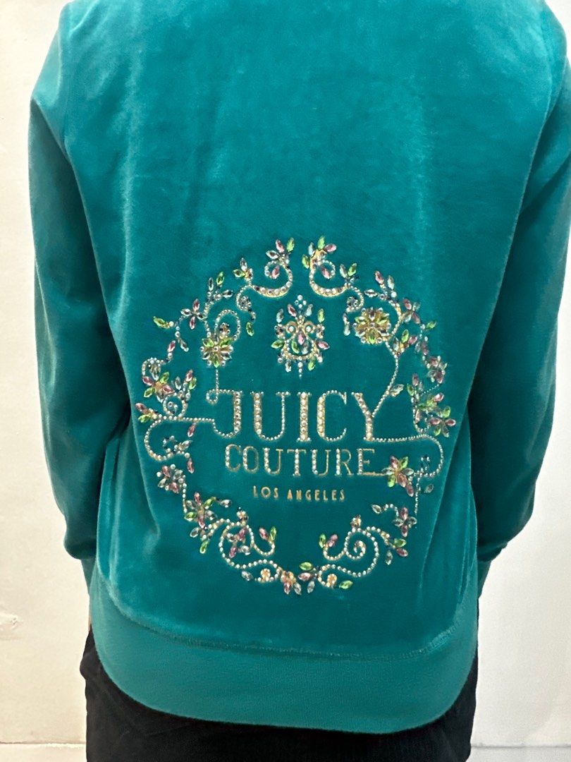 Juicy Couture Velvet Jacket with tags (Category: Coats, Jackets and Outerwear) located in Quezon City. Submitted by charief (Listing ID 1359916663, Image 1). Description: .