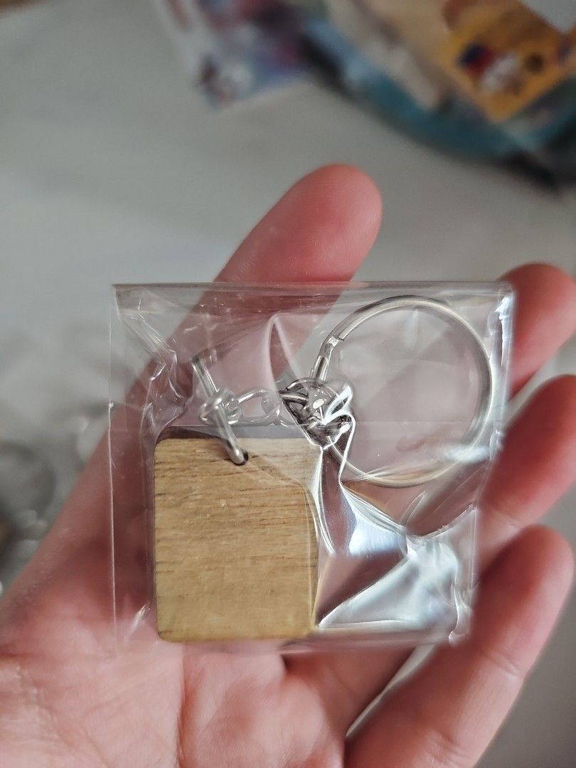 Keychain (Category: J-Wave Merchandise) located in Singapore. Submitted by qh_rw (Listing ID 1359934006, Image 5). Description: Small wooden keychain from penang $2 each 4 different designs.