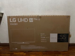 LG UHD 55 inch TV - Broken screen