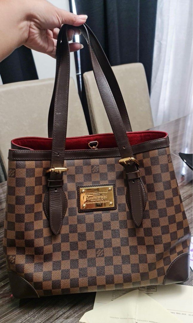 Louis Vuitton Hampstead MM (Category: Luxury Bags & Wallets) located in Marikina City. Submitted by anna.marcelino4582 (Listing ID 1359937145, Image 1). Description: FS: Louis Vuitton Hampstead MM Rank A-AB With dustbag & receipt Vibrant canvass Marikina area ₱30k slightly negotiable.