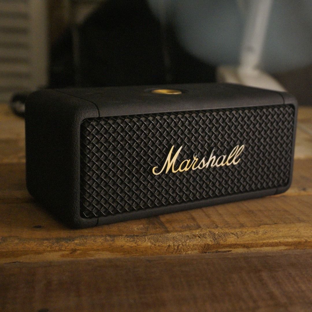Marshall Emberton 1 (Category: Portable Audio Accessories) located in Manila. Submitted by pizz01 (Listing ID 1359946890, Image 2). Description: NO ISSUE ORIGINAL WITH PROOF OF PURCHASE, (see photo) Weight 700g 4 years of use Mode of Payment: GCASH/ PAYMAYA ONLY RFS: upgrading.