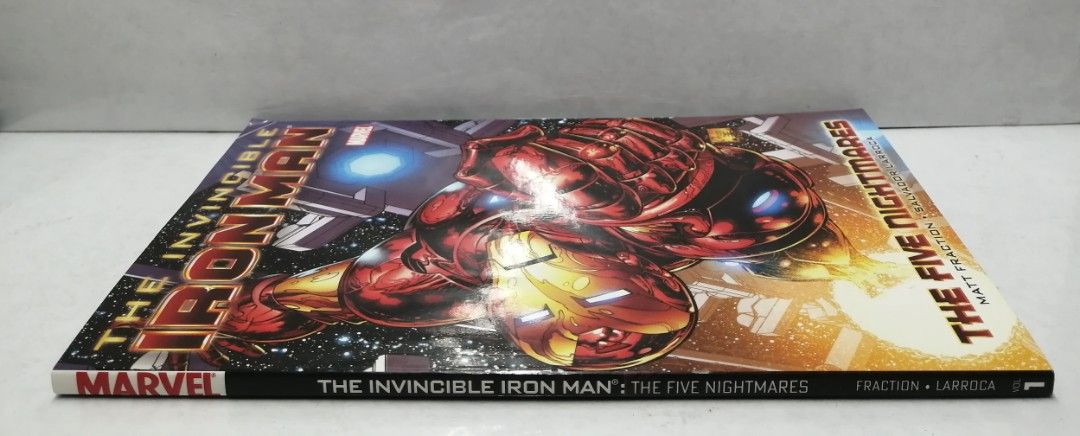 Marvel Comics The Invincible Ironman : The Five Nightmares Vol 1 (Category: Comics & Manga) located in Binan City. Submitted by elf.0000 (Listing ID 1359880462, Image 3). Description: Marvel Comics The Invincible Ironman : The Five Nightmares Vol 1 Imported from Canada 🇨🇦 Please manage your expectations as the item is preloved Pages are in good condition Book cover condition is not recommended for mint collectors Please see attached photos Book