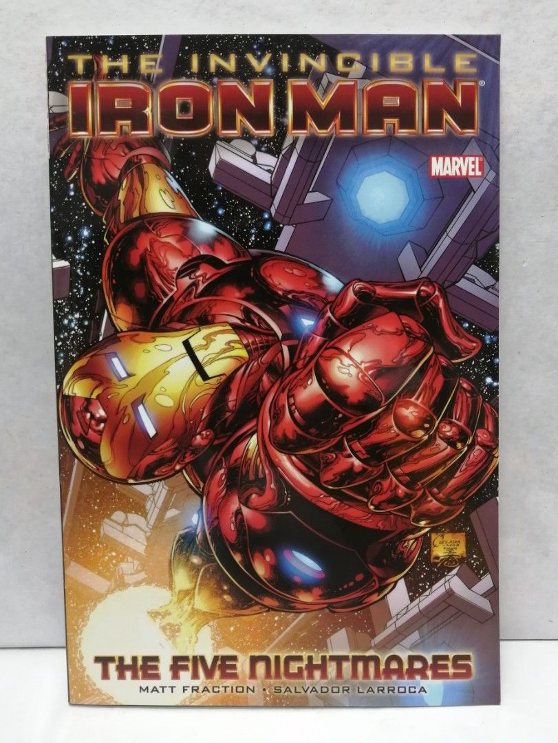 Marvel Comics The Invincible Ironman : The Five Nightmares Vol 1 (Category: Comics & Manga) located in Binan City. Submitted by elf.0000 (Listing ID 1359880462, Image 1). Description: Marvel Comics The Invincible Ironman : The Five Nightmares Vol 1 Imported from Canada 🇨🇦 Please manage your expectations as the item is preloved Pages are in good condition Book cover condition is not recommended for mint collectors Please see attached photos Book