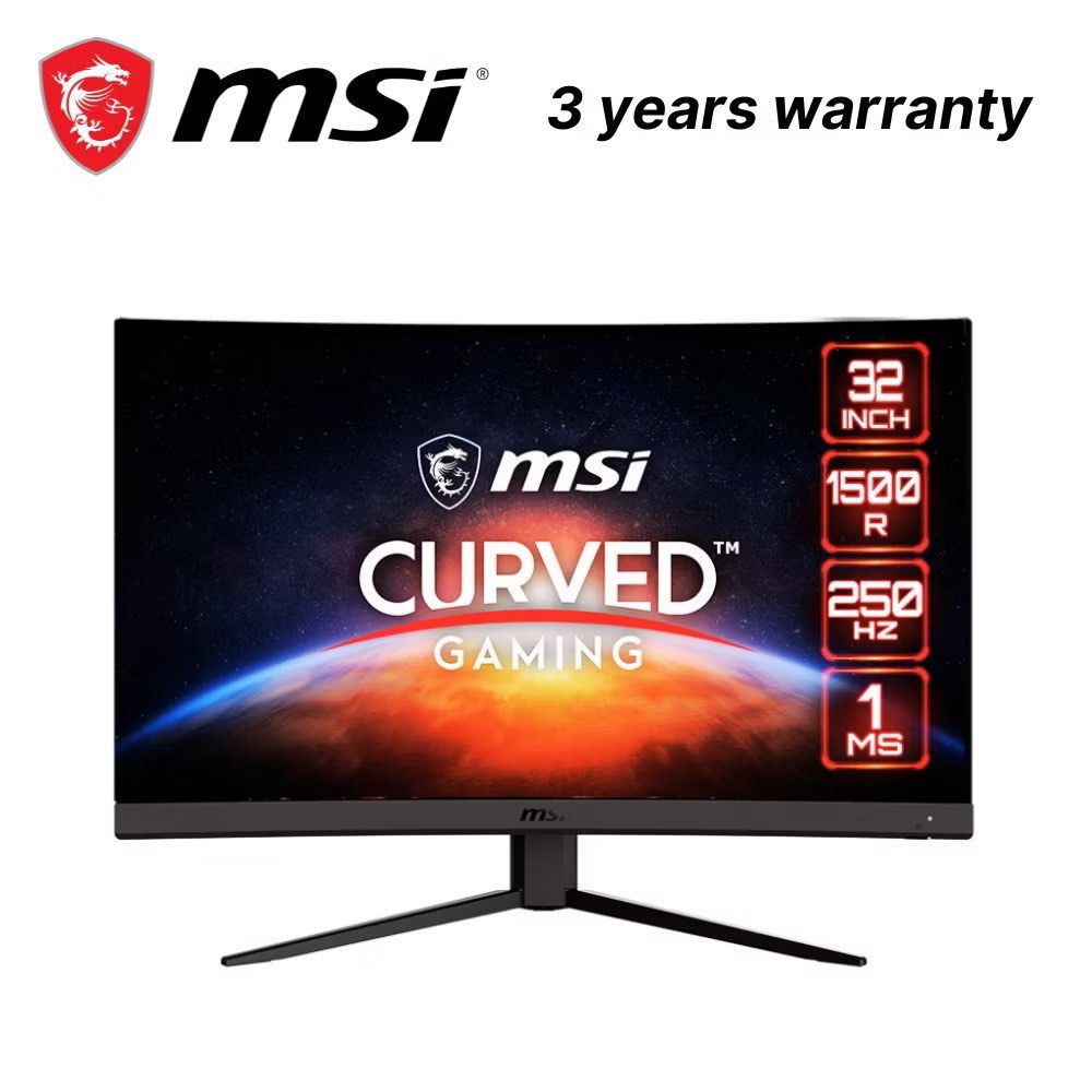 MSI Curved Gaming Monitor 31.5 inches, Computers & Tech, Desktops on ...