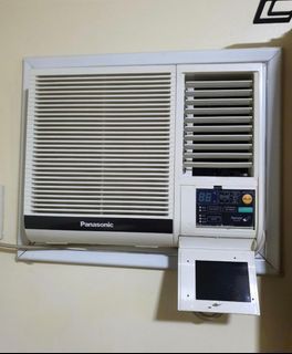 Panasonic Aircon window type 1hp with remote