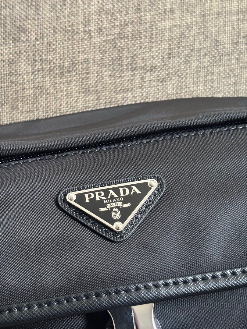 PRADA NYLON SLING BAG (Category: Luxury Bags & Wallets) located in San Fernando. Submitted by Bagstatic_luxuries (Listing ID 1359872304, Image 3). Description: New sourced prada bag!!! 🤩🤩🤩 With original dustbag Japan sourced 🇯🇵 .