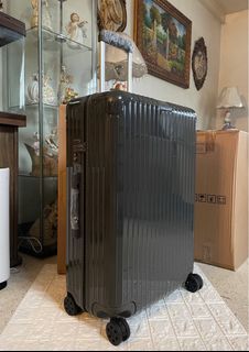 RUSH ORDERS!! Essential Polycarbonate Large 30” Suitcase Check In Luggage Travel Trolley Bag Maleta
