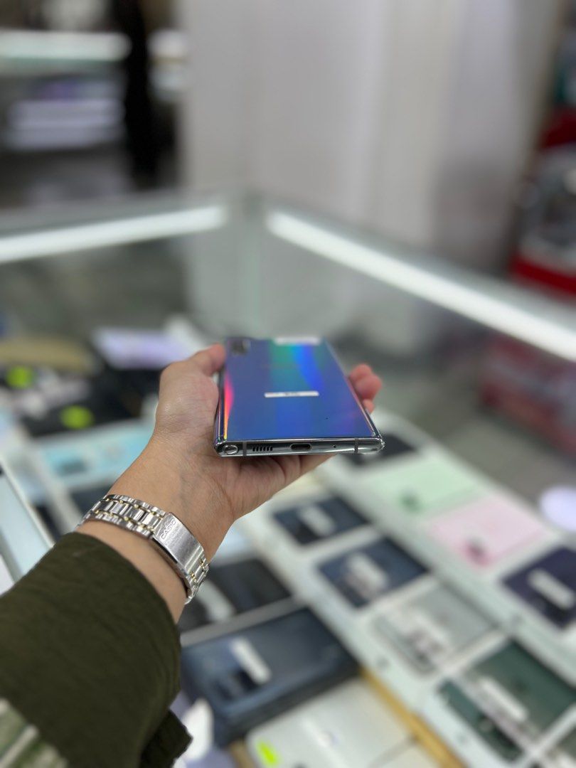 Samsung Note 10 Plus 12/256gb Openline Dualsim NTC Variant No Issue (Category: Samsung) located in San Juan City. Submitted by ainahgadgetsshop (Listing ID 1359979869, Image 3). Description: FOR SALE | TRADE / SWAP PASS SA MGA SCAMMERS / THIRD PARTY (RFS: Buy and Sell) SAMSUNG NOTE 10 PLUS 12/256GB OPENLINE ⬇️DETAILS⬇️ •12/256 GB (Other storage is also available) •Openline (Other Variant is still available but price may vary) •Aura (Other color i