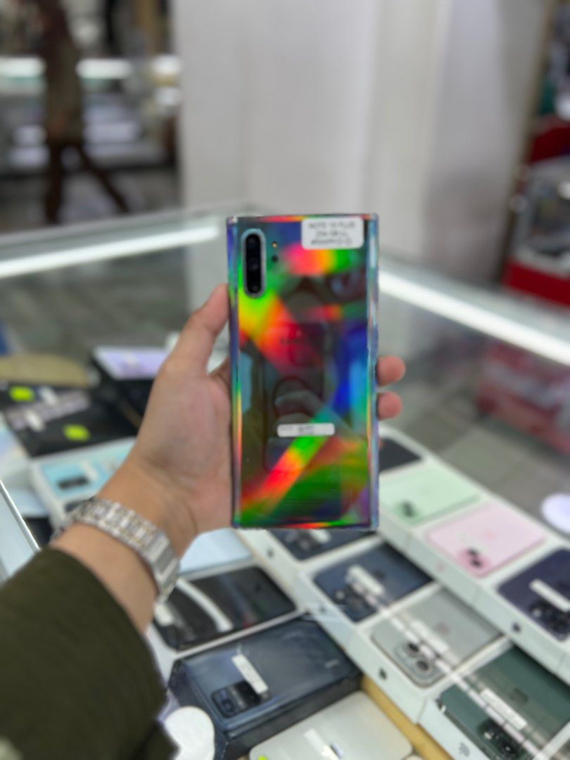 Samsung Note 10 Plus 12/256gb Openline Dualsim NTC Variant No Issue (Category: Samsung) located in San Juan City. Submitted by ainahgadgetsshop (Listing ID 1359979869, Image 1). Description: FOR SALE | TRADE / SWAP PASS SA MGA SCAMMERS / THIRD PARTY (RFS: Buy and Sell) SAMSUNG NOTE 10 PLUS 12/256GB OPENLINE ⬇️DETAILS⬇️ •12/256 GB (Other storage is also available) •Openline (Other Variant is still available but price may vary) •Aura (Other color i