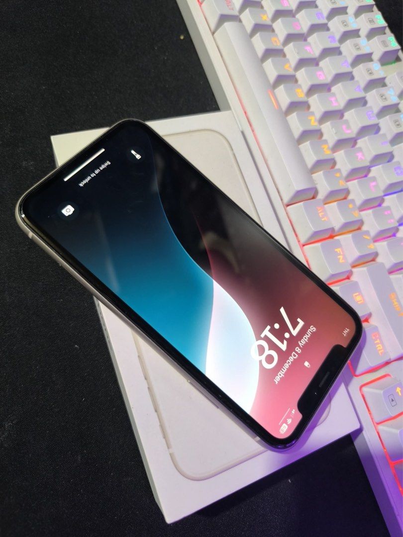 SWAP my 2 units!! Iphone 11 and X (Category: iPhone 11 Series) located in Quezon City. Submitted by dhimplesebro24 (Listing ID 1359979237, Image 2). Description: For SWAP 2 Iphone units po to Iphone 14 pataas ✅ 2 units ‼️willing pa to add konting CASH!! IPHONE 11 128GB (White) - No Issue!!! - IOS version 18.3.1 - Factory Unlocked (Openline) - All Working - Working iCloud, Face ID & True Tone - No History of Repair - From Globe (includes original 