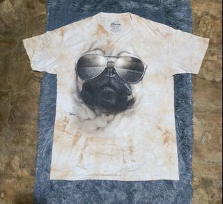 The Mountain Pug puppy cool shade
