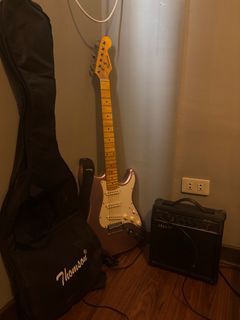 Thomson electric guitar with davis amplifier