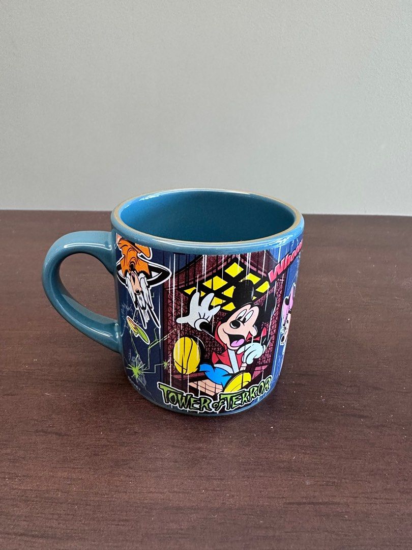 Tokyo Disneysea 2006 Collectible Mug (Category: Vintage Collectibles) located in Puchong. Submitted by starshopppp (Listing ID 1359898931, Image 1). Description: Hotel Hightower Tower of Terror Mug Bought in Japan long time ago Price is negotiable.