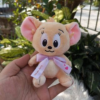 Tom & Jerry Cartoon Series JERRY Mouse Mascot Plush Strap