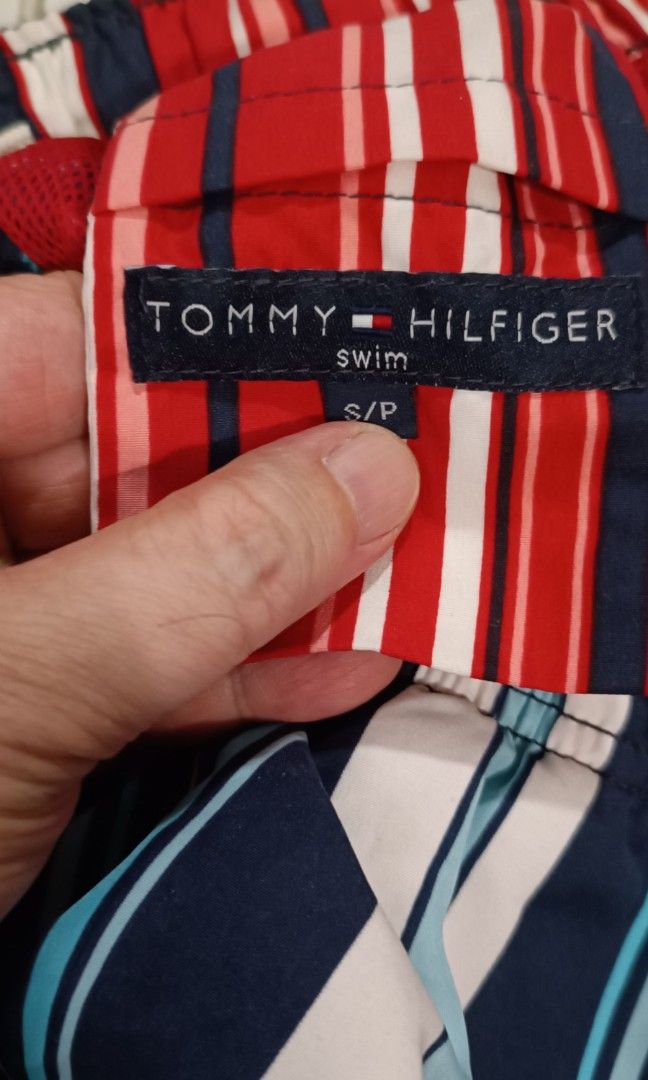 Tommy Hilfiger Swim Shorts (Category: Swim Trunks & Board Shorts) located in Makati City. Submitted by inxsstuff (Listing ID 1359927504, Image 3). Description: Size small Used once then stored Payment via Gcash or BPI transfer.